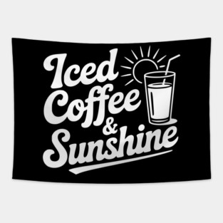 Iced Coffee & Sunshine Tapestry