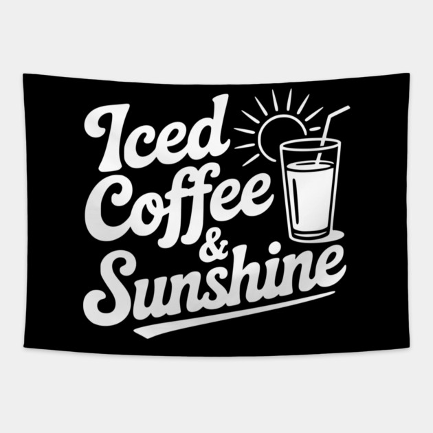Iced Coffee & Sunshine Tapestry by Frank Ring
