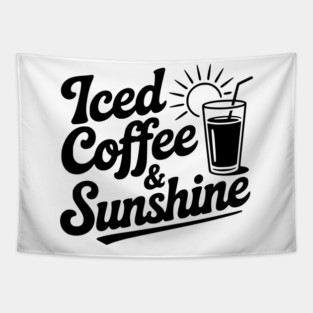 Iced Coffee & Sunshine Tapestry