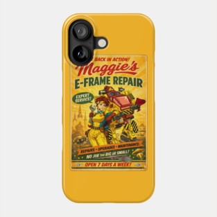 Maggies Exo Repair Shop Phone Case