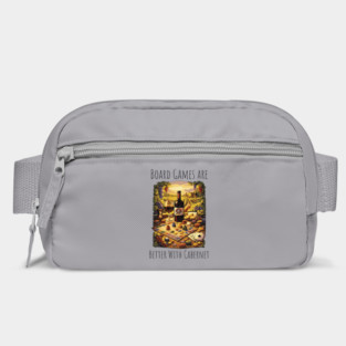 Board Games are better with Cabernet vintage design Bag