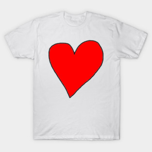 Red Love Heart T-Shirt