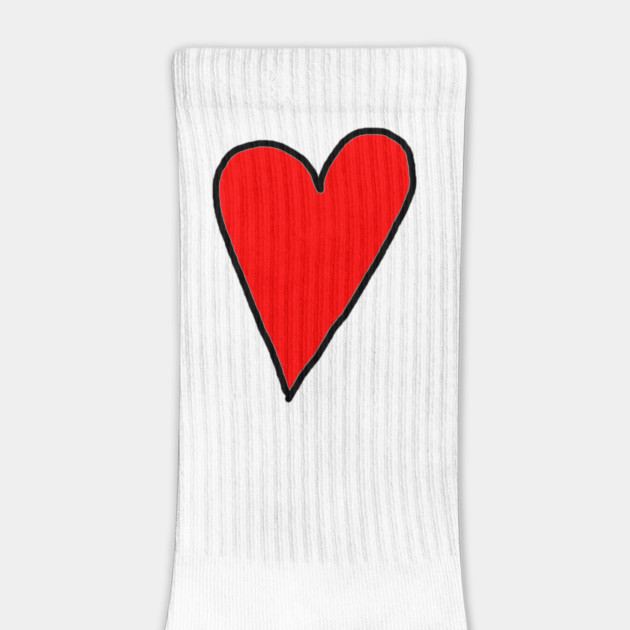 Red Heart by Creatifly Graphic Tees