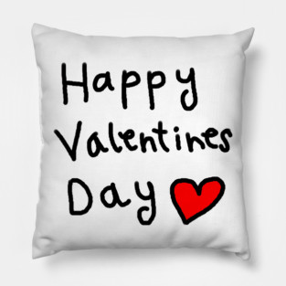 Happy Valentine's Day Pillow