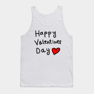 Happy Valentine's Day Tank Top