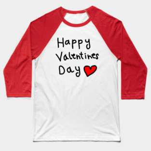 Happy Valentine's Day Baseball T-Shirt