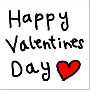 Happy Valentine's Day Posters and Art