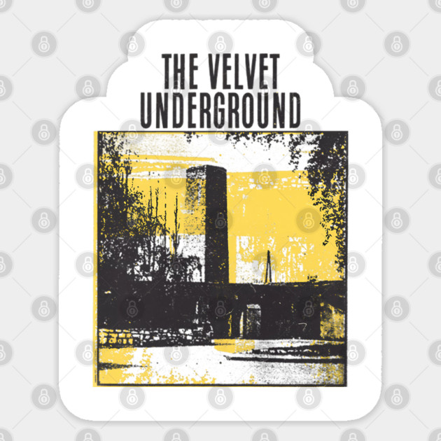 90s Velvet Underground Sticker by James Bates