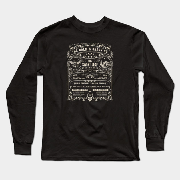 SWEET LEAF EXPERIENCE Long Sleeve T-Shirt by artslaves