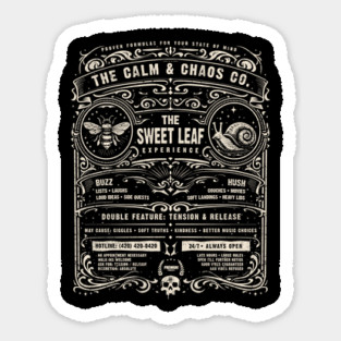 SWEET LEAF EXPERIENCE Sticker