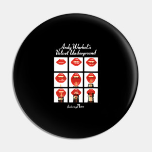 Cool Andy Warhol Velvet Underground Pin