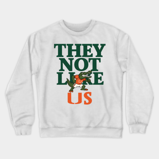 Miami-Hurricanes Crewneck Sweatshirt by pringtee