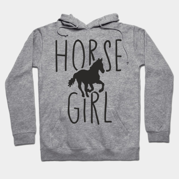 Horse Girl Outdoorsy Country Life Hoodie by Anticorporati