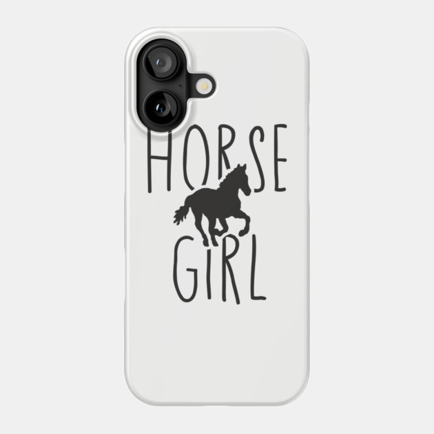 Horse Girl Outdoorsy Country Life Phone Case by Anticorporati