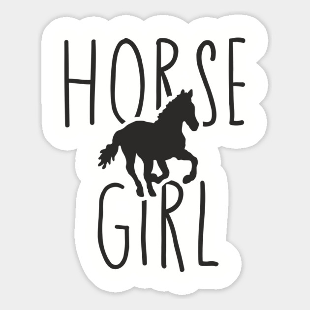 Horse Girl Outdoorsy Country Life Magnet by Anticorporati