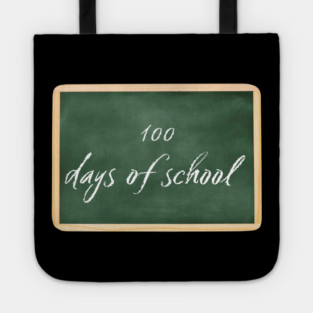 100 Days Of School Tote