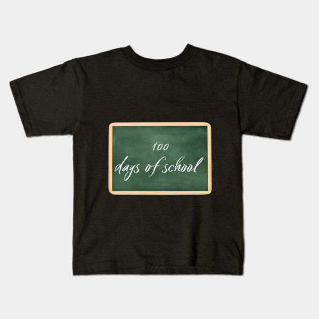 100 Days Of School Kids T-Shirt by Creatifly Graphic Tees