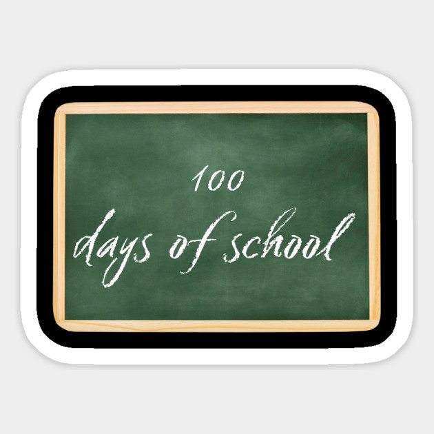 100 Days Of School Magnet by Creatifly Graphic Tees