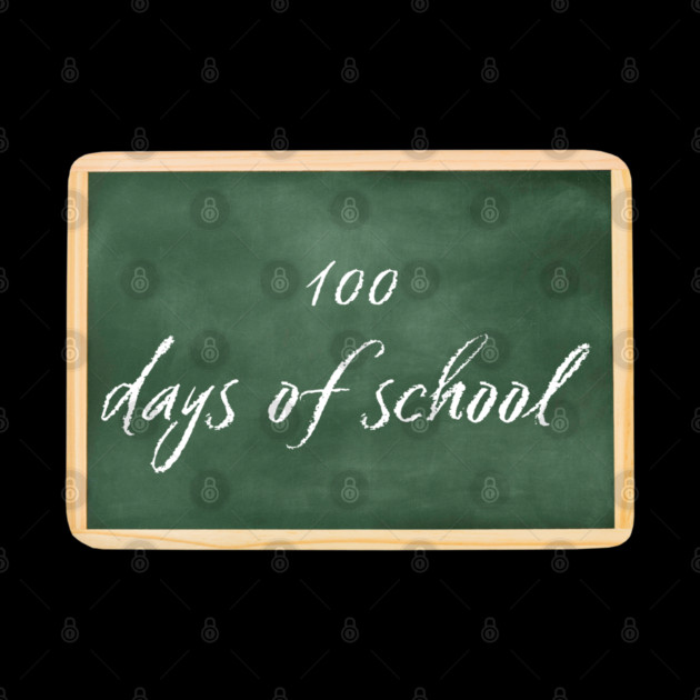 100 Days Of School by Creatifly Graphic Tees