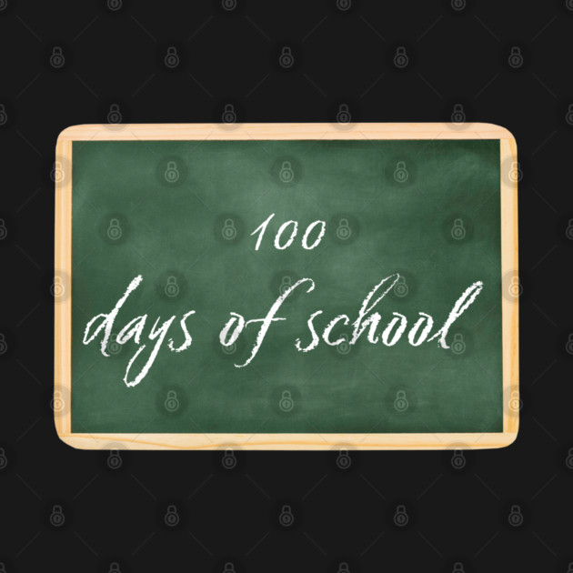 100 Days Of School by Creatifly Graphic Tees