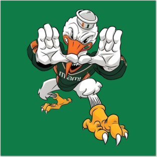 Miami-Hurricanes Posters and Art