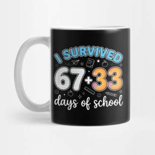 I Survived 100 Days of School Mug