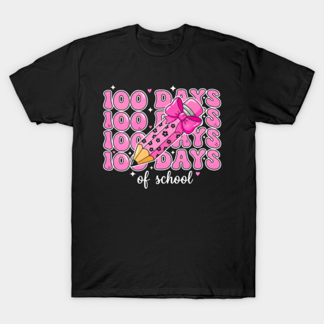 100 Days Of School T-Shirt by Creatifly Graphic Tees