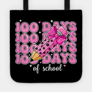 100 Days Of School Tote
