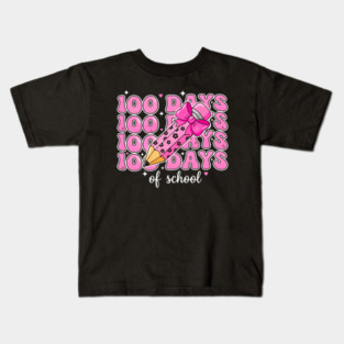 100 Days Of School Kids T-Shirt