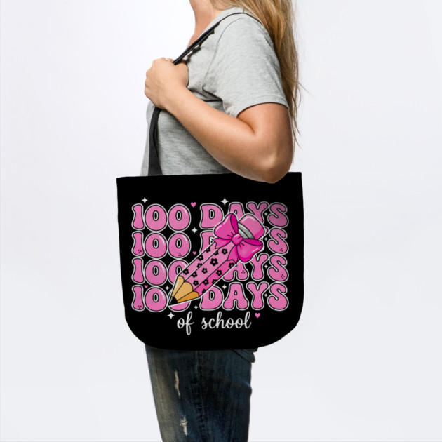 100 Days Of School by Creatifly Graphic Tees