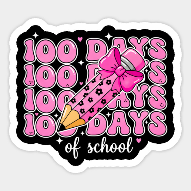 100 Days Of School Magnet by Creatifly Graphic Tees