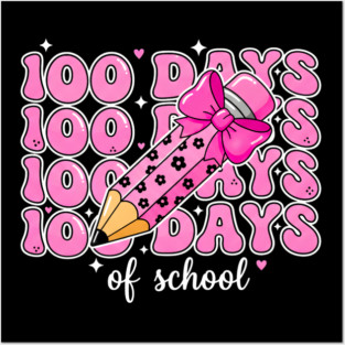 100 Days Of School Posters and Art