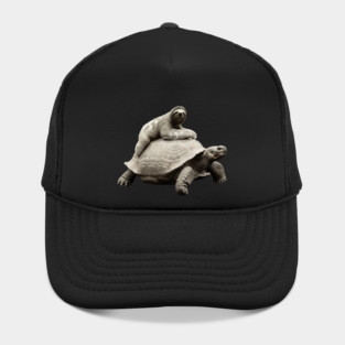 Sloth Riding Turtle Hat