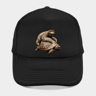 Sloth Riding Turtle Hat