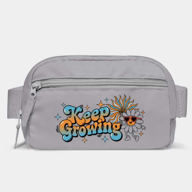 Groovy Retro Daisy - Keep Growing Positive Vibes by criarthdesign