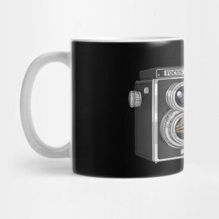 Focus On The Good Stuff - Retro Vintage Camera Photography Mug