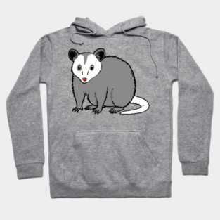Possum — Subtle Funny Wildlife Hoodie