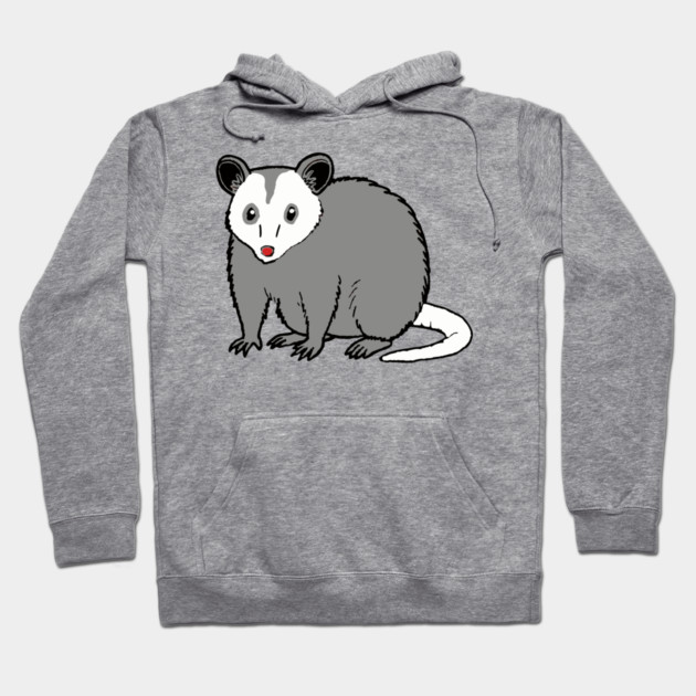 Possum — Subtle Funny Wildlife Hoodie by DonWillisJrArt