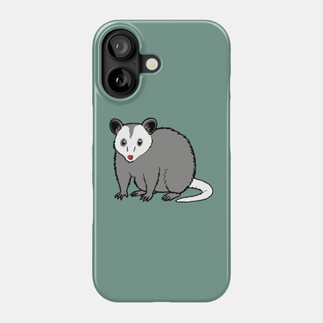 Possum — Subtle Funny Wildlife Phone Case by DonWillisJrArt