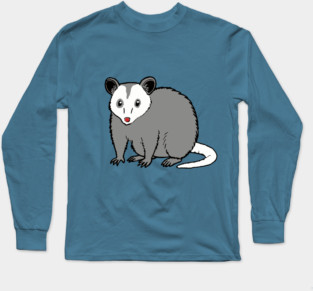 Possum — Subtle Funny Wildlife Long Sleeve T-Shirt