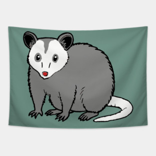 Possum — Subtle Funny Wildlife Tapestry