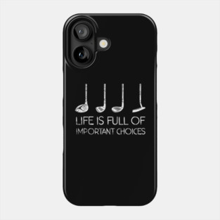 Golfing Sports Funny Golfer Golf Phone Case