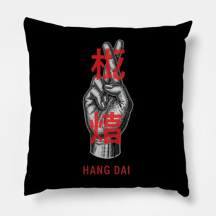 HANG DAI Crossed Fingers Pillow