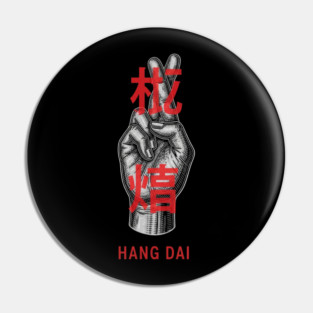 HANG DAI Crossed Fingers Pin