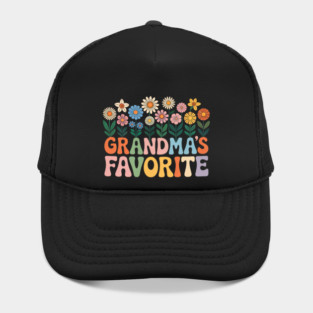 Grandma’s Favorite Wildflower Floral Grandma Hat