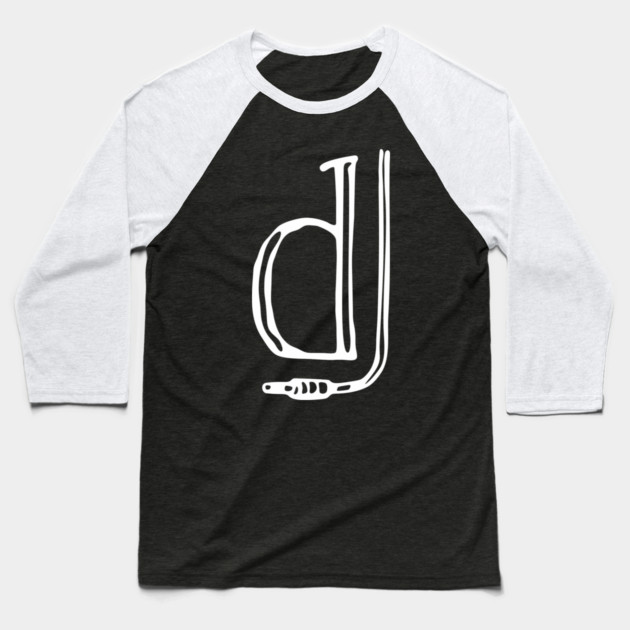 DJ Life Club Vibes Audio Junkie Baseball T-Shirt by Anticorporati