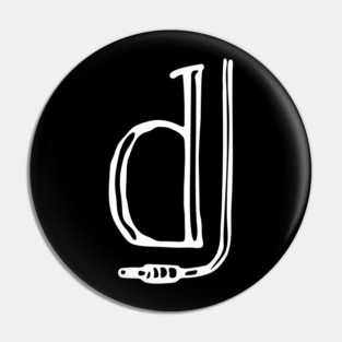 DJ Life Club Vibes Audio Junkie Pin