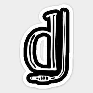 DJ Life Club Vibes Audio Junkie Sticker