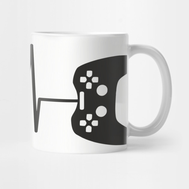 Gamer Heartbeat Gaming Nerd Life by Anticorporati