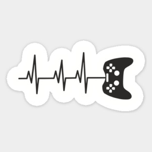Gamer Heartbeat Gaming Nerd Life Magnet